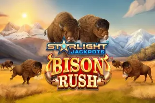 Slot Starlight Jackpots Bison Rush