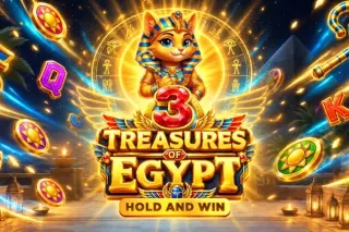 Slot 3 Treasures of Egypt: Hold and Win